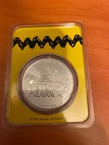Moneda Plata 99,9%, Charlie Brown - Una Onza