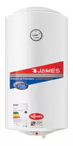 Calefon Termotanque 80lts James Acero+bono Dto.ute.sensacion Color Blanco