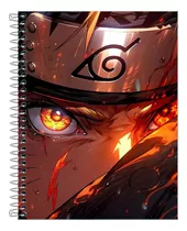 Caderno Escolar Naruto 10 Matérias 160 Folhas
