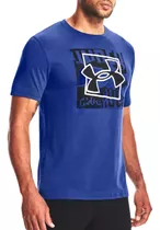 Remera Under Armour Training Boxed Symbol Hombre Az