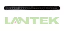 Patch Panel Lantek Ltk-c6p24 Cat6 24 Puertos