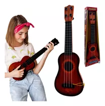 Guitarra Infantil Juguete Simil Madera 38cm Especial Niños