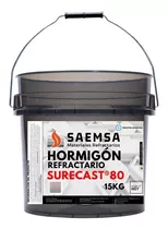 Hormigon Refractario 80% Alúmina Surecast 80