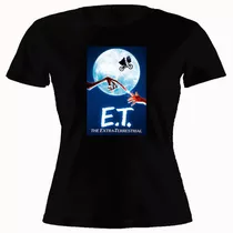 Remera Mujer Algodón Et Extraterrestre Película 