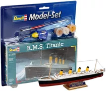 Navio R.m.s. Titanic 1:1200 Rev 65804 - Kit Completo Para Mo