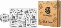 Papel Acoplado Para Lanche 30x38cm - 400 Unidades