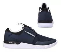 Zapatilla Supra Flow Run Navy Hombre 08021-401