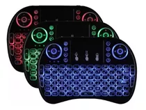 Mini Teclado Wirele Bluetooth Com Luz Pc Tv Ps3 Xbox Boxtv