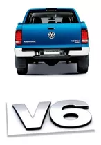 Emblema Tampa Volkswagen Amarok V6 2018 2019 2020 