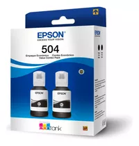 Epson Paquete De 2 Tintas Color Negro T504