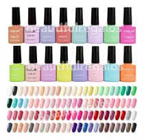 6 Esmaltes Semipermanentes Divina 10ml Uv/led Base,topmatte