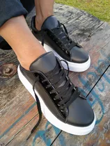 Zapatillas Mujer Plataforma Sneakers Urbanas Altas Moda 