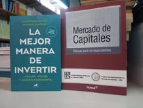 Combo Mercado De Capitales + La Mejor Manera De Invertr