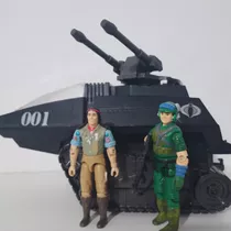 Comandos Em Ação Tanque Cobra Com 2 Personagens Flecha Veloz