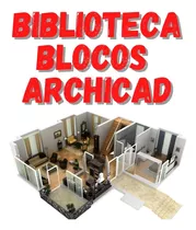 Biblioteca De Blocos Archicad Divididos Por Categoria 