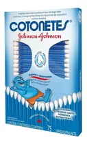 Johnson Cotonetes Hisopos Flexibles Descartables 1 Caja 75u