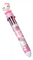 Lápiz Pasta Hello Kitty 10 En 1 Sanrio Kawaii Escolar