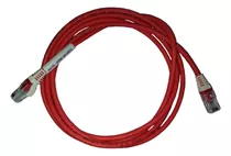 Cable Utp Cat5e Pach Cord 2m Anatel Rojo
