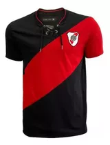Camiseta River Plate Retro Vintage Negra Producto Oficial