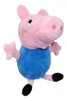George De Peppa Pig - Mini Peluche Llavero Clip Colgar  