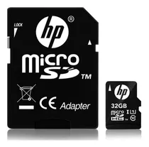 Memoria Micro Sdhc Hp Hfud032-1u1 32gb Clase10 U1 C/adap /vc