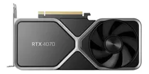 Placa De Video Nvidia Geforce Rtx 4070 Founders Edition