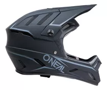 Casco Bici Oneal Backflip Mtb Bmx Dowhill Descenso Integral Color Negro/gray Talla Xl