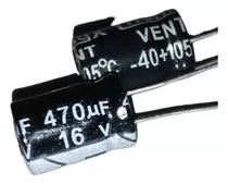 470uf 16v Filtro Electrolítico Condensador (15 Unidades)