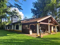 Casa Estilo Campo, Gran Lote Con Variedad De Arboles Y Palmeras, Exaltación De La Cruz