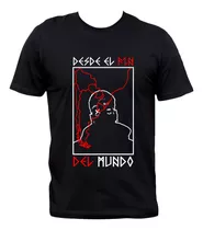 Remera Negra Duki Desde El Fin Del Mundo Trap Argentino