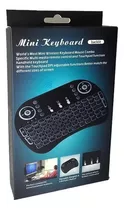 Mini Teclado Inalámbrico Smart Tv ,touch Pad C/ Iluminación