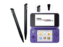 Lápiz Nintendo New 2ds Xl Plástico Negro Pantalla Tactl X2