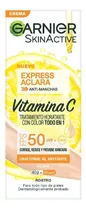 Crema Facial Garnier Todo En 1 Tono Claro Fps50 Vitamina C