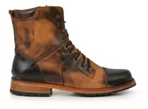 Borcego Artesanal Hombre Cuero Briganti Bota - Hcbo00870