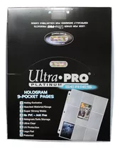 Folha Ultra Pro 9 Bolsos - 20 Unidades