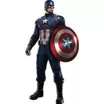 Escudo Del Capitán América De 10 Pulgadas Civil War T...
