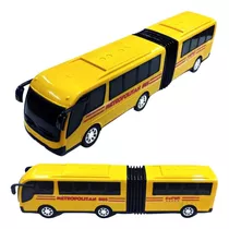 Ônibus Metropolitano Articulado Brinquedo Plástico Grande A