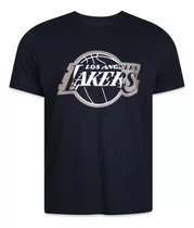 Camiseta New Era Regular Los Angeles Lakers Core Nba I24013