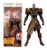 Kratos God Of War Neca Armadura Ares Deus Da Guerra 18 Cm