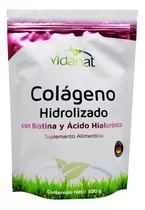 Colageno Hidrolizado Puro, Biotina, Acido Hialurónico 300 Gr Sin Sabor