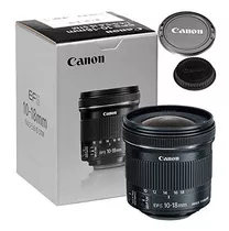 Lente Canon Ef-s 10-18 Mm F/4,5 -5,6 Is Stm Nuevo En Caja