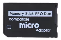 Adaptador Memoria Micro Sd A Ms Pro Duo Memory Stick Pro Duo