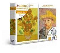 Quebra Cabeças Vincent Van Gogh 2x1000 Peças - Toyster