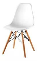 Silla De Comedor Venhouse Eames, Estructura Color Blanco, 1 Unidad