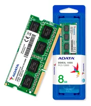 Memoria Ram Adata 8gb Ddr3l Pc3l-12800 1600mhz Sodimm Laptop