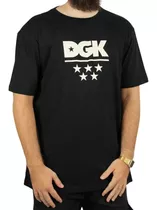 Camiseta Dgk All Star Preta Original Skate Envio Rápido + Nf