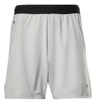 Short Reebok Speed 3.0 Gris Negro Hombre