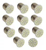 10 Focos 22 Led Estrobo 1156 1157 Ba15s Bay15d Stop Cuarto 