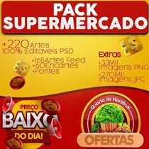 Encartes De Supermercado, Lojas, Eventos - Pacote Completo