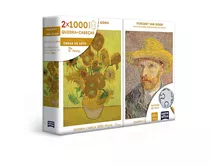 Combo 2 Quebra-cabeça Van Gogh De 1000 Peças Cada Toyster 